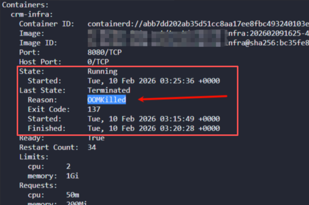 工作中Pod出现异常了,如何定位异常? 工作中Pod出现异常了,如何定位异常?