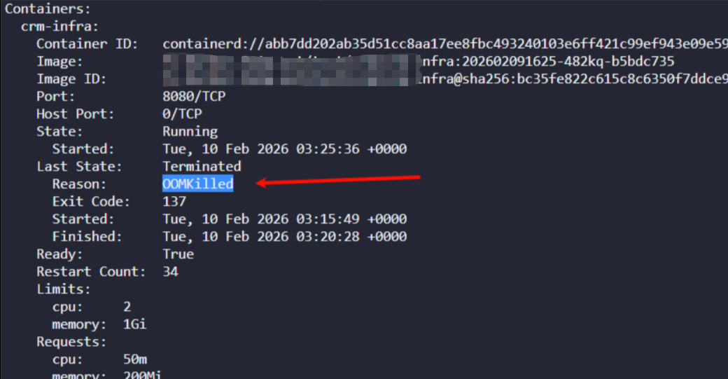 工作中Pod出现异常了,如何定位异常? 工作中Pod出现异常了,如何定位异常?